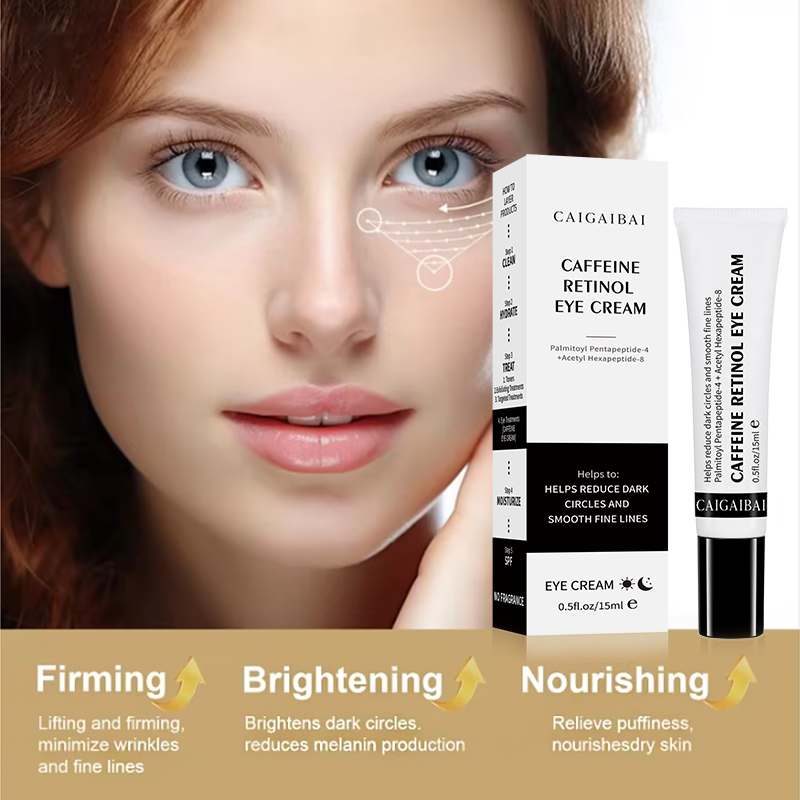 The Science Behind Effective Eye Care: How Caffeine & Peptides Transform the Delicate Eye Area