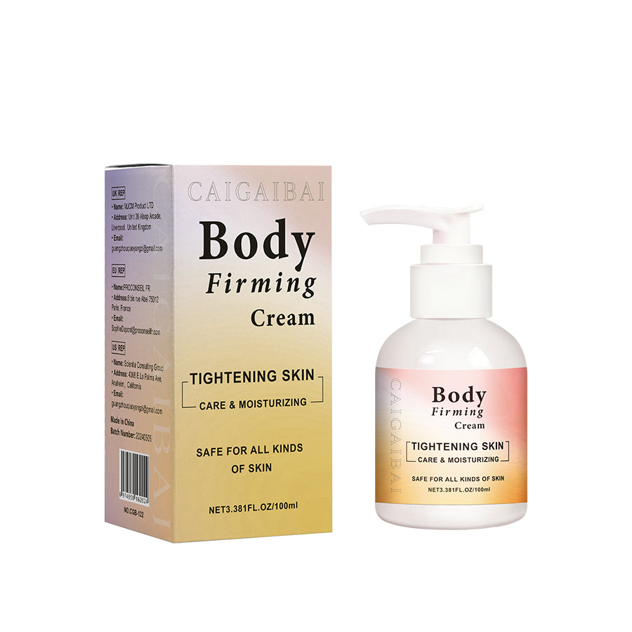 Body Firming Cream with Marula Oil + Ceramide NP/AP/EOP + Acacia Senegal Gum + Acetyl Tetrapeptide-2 + Hydrolyzed Soy Protein + Vitamin E + Niacinamide | Private Label OEM/ODM China Manufacturer | Low MOQ | Custom Formula/Fragrance/Packaging